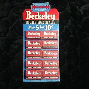 Berkeley Original Double Edge Shaving Blades